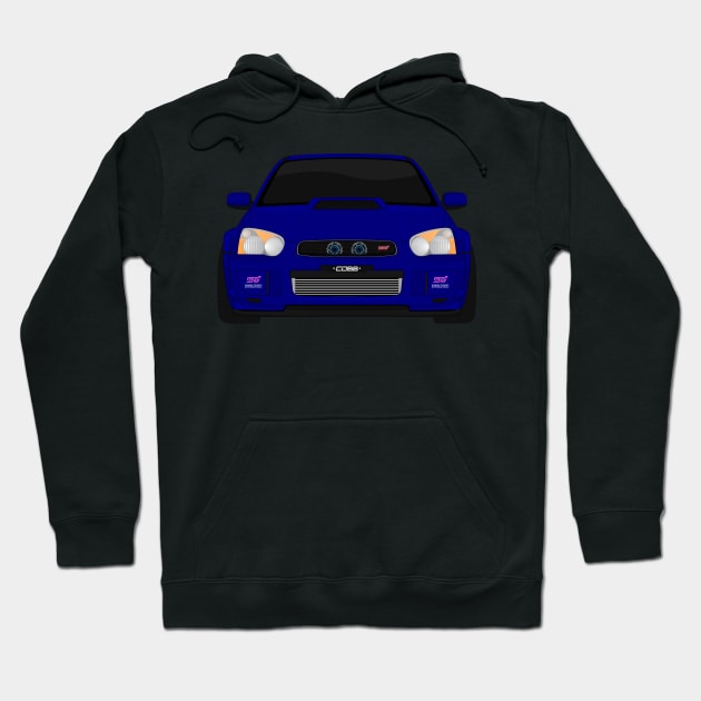 IMPREZA NAVY Hoodie by VENZ0LIC